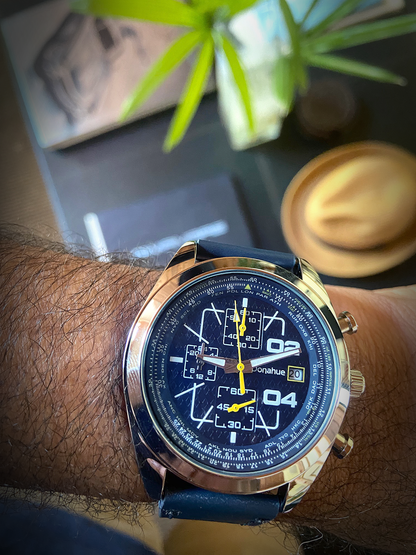 Donahue Chronograph Azul